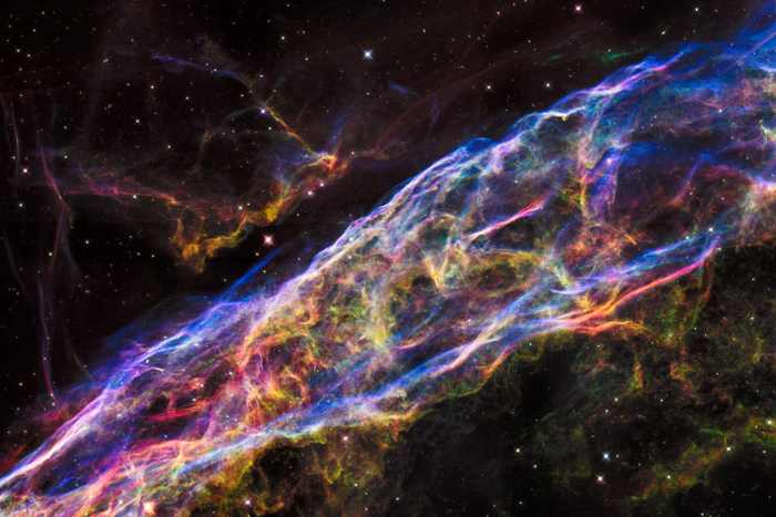 Veil Nebula x-ray sky