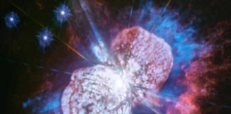 Cosmic fireworks in ultraviolet